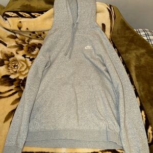 Nike Light Gray Pullover Hoodie
